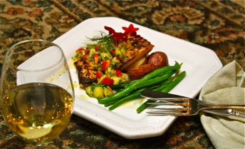 Kalbi Marinated Halibut